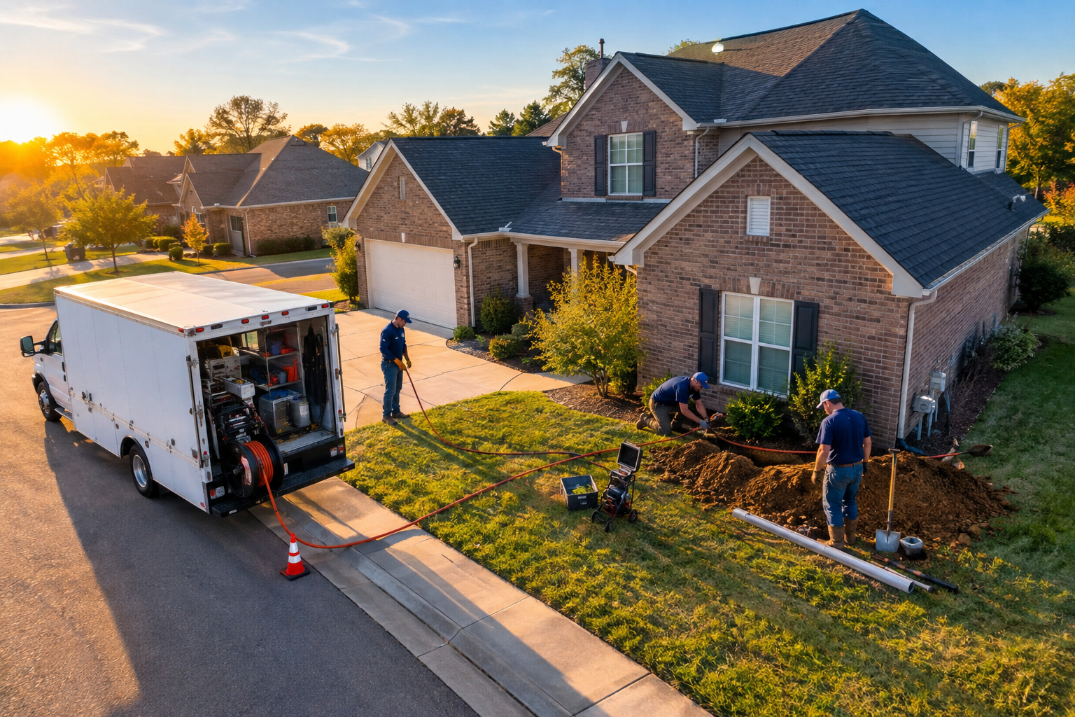 Test Plumbing Co plumbing work in Olive Branch, MS